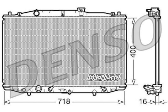 Radiator DENSO DRM40024