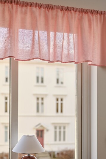 Jotex Gardinkappe Linblanding Ferskenrosa LILL 21985870368