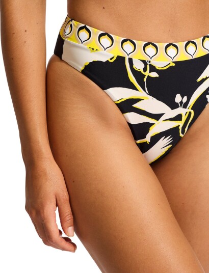 Seafolly Birdsofparadise High Rise Pant Black 38