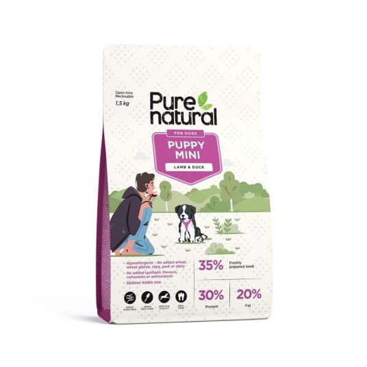 Purenatural Puppy Mini Lamb & Duck 1.5 kg 