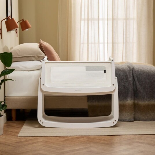 Snüz Snuzpod 5 Bedside Crib, White Snüz Snuzpod 5 Bedside Crib, White