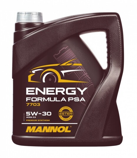 Motorolje MANNOL ENERGY FORMULA PSA 5W30 4L Motorolje MANNOL ENERGY FORMULA PSA 5W30 4L