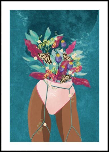 Feel florish Plakat / 100x150