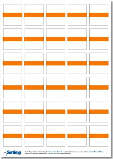 Sortimo Tekstetiketter Til Innsatsboks 30 Stk Oransje 1 Ark Sortimo Tekstetiketter Til Innsatsboks 30 Stk Oransje 1 Ark