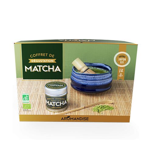 Aromandise Matcha teseremonisett (skål matcha skje visp) Ø 1 Stk Aromandise Matcha teseremonisett (skål matcha skje visp) Ø 1 Stk