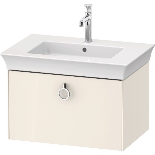 Duravit White Tulip Servantskap 1 skuff 68,4x45,8x41 cm Nordisk Hvit Høyglans