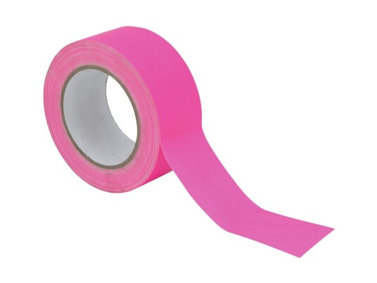 Neon Gaffa Tape 50mm x 25m Pink Neon Gaffa Tape 50mm x 25m Pink