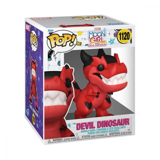 Funko Marvel's Moon Girl and Devil Dinosaur Dino 6Inch Pop! Vinyl 1120