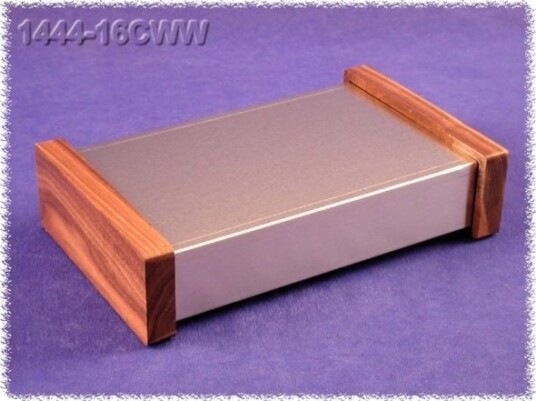 Hammond Electronics 1444 24CWW 305 × 203 × 76 mm Aluminium Natur Kabinett