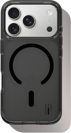 Ideal Of Sweden Clear MagSafe Case iPhone 17 Pro Tinted Black