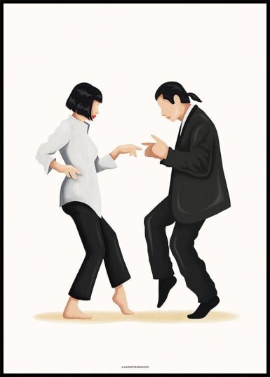 Pulp Fiction Plakat / 40x50cm