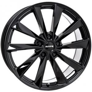 Nitro Aero FF Gloss Black 8.5x19 5/112 ET34 B66.5 Nitro Aero FF Gloss Black 8.5x19 5/112 ET34 B66.5