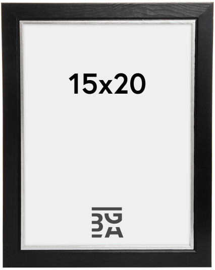 Focus Ramme Twist Svart 15x20 Cm