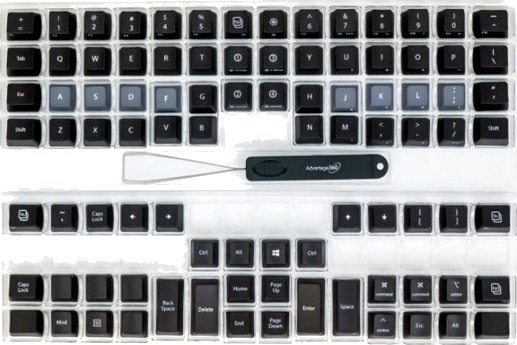Kinesis QWERTY Keycaps 92 Kinesis QWERTY Keycaps 92