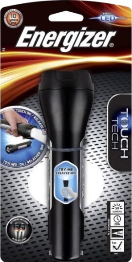 Energizer Lommelykt Touch Tech LED (RGB) Batteridrevet 50 lm 20 T 168 G