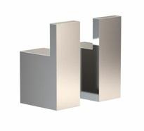 Frost Quadra Håndkle-krok 22 mm, Krom - 2 stk. Frost Quadra Håndkle-krok 22 mm, Krom - 2 stk.