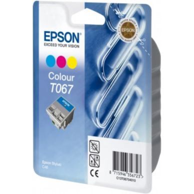 Epson Epson T067 Blekkpatron 3 farge T067 Epson Epson T067 Blekkpatron 3 farge T067