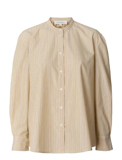 STUDIO FEDER Isolde Shirt - Cotton - Beige - S