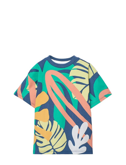 Boboli Knit T Shirt Printed For Boy  Bci Multi/patterned 98
