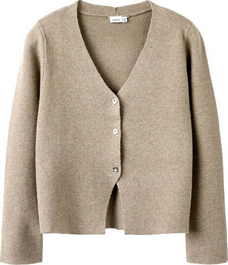 Name It Nkfberta Ls Cardigan Knit Brown 122 128