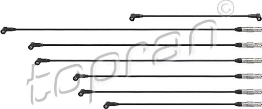Tennplugg kabelsett TOPRAN 107 251