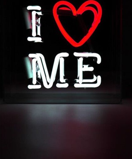 Locomocean I Love Me neonskilt