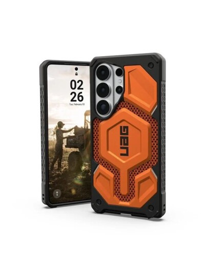 UAG Monarch Pro   Kevlar Burnt Orange   Samsung Galaxy S26 Ultra
