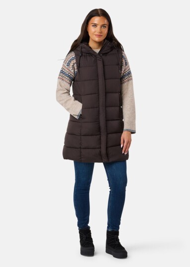X-Trail Stockholm Vest W Dark Brown 44 Vester X-Trail Stockholm Vest W Dark Brown 44 Vester