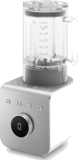 Smeg BLC01 Blender 1,5L 1400W med Pulsfunksjon - Matt Hvit