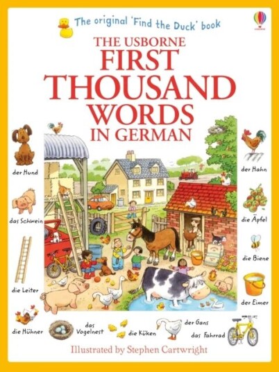 First Thousand Words In German Av Heather Amery