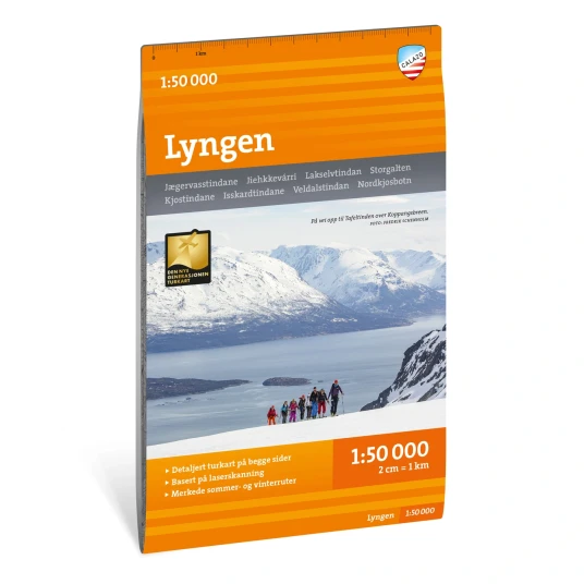Calazo förlag Turkart Lyngen 1:50 000 OneSize, NoColour Calazo förlag Turkart Lyngen 1:50 000 OneSize, NoColour