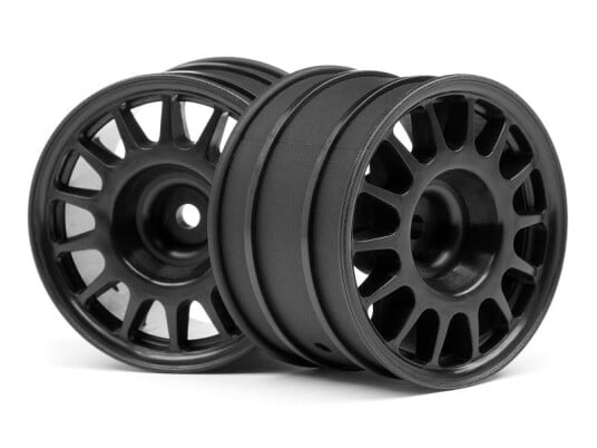 Hpi Racing 107970 WR8 Rally Off-Road Wheel Black 48x33mm/2pcs