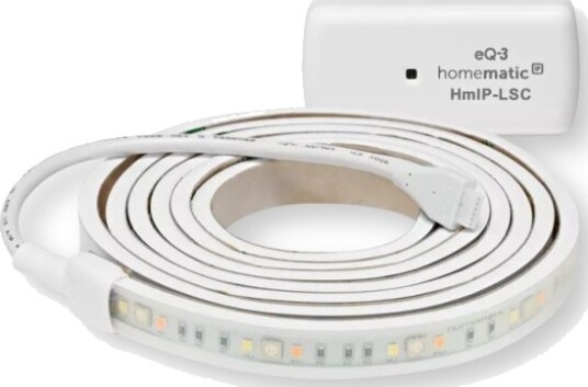 Homematic Ip Lightstrip Set 2 M Universale Lysstriper Ambience Klebende Teip Hvit Ip20 Iii