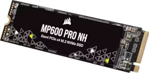 Corsair MP600 PRO NH 8TB NVMe M.2 4.0 SSD med Kryptering og 256-Bit AES