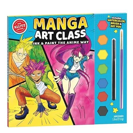 Manga Art Class Av Editors Of Klutz