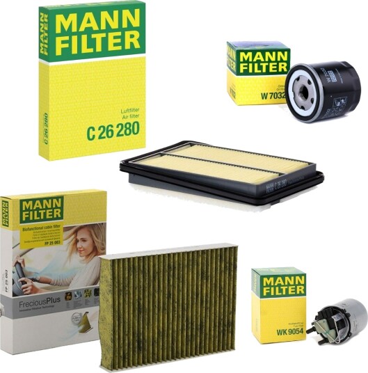 MANN-FILTER MNF4055N0160 Filtersett MANN-FILTER MNF4055N0160 Filtersett