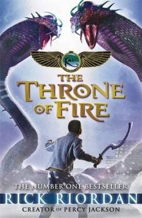 The Throne Of Fire (The Kane Chronicles Book 2) Av Rick Riordan