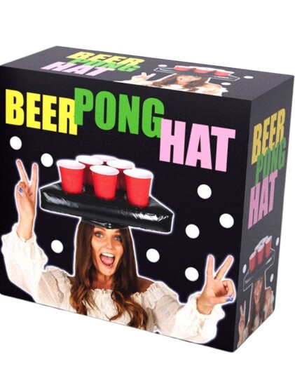 Drikkespill Beer Pong Hatt Drikkespill Beer Pong Hatt