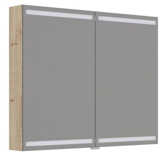 Dansani Inzo Level Speilskap Natur eik / 100cm Dansani Inzo Level Speilskap Natur eik / 100cm