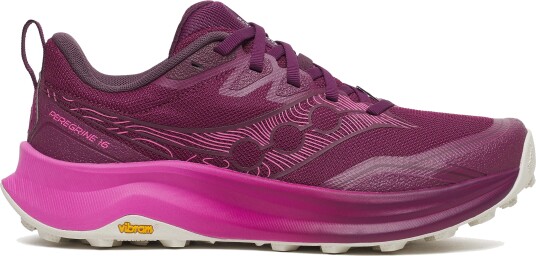 Saucony Womne"s Peregrine 16 Plum/mulberry 42