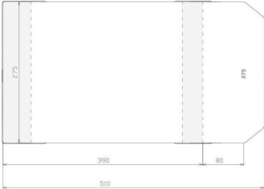 Sztapel Stablet Omslag 275X470 Mm 50 Stk.