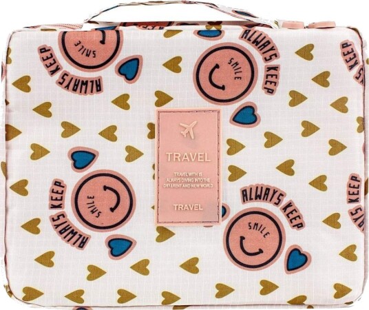 Reisetoalettmappe Always Keep Smile Reisetoalettmappe Always Keep Smile