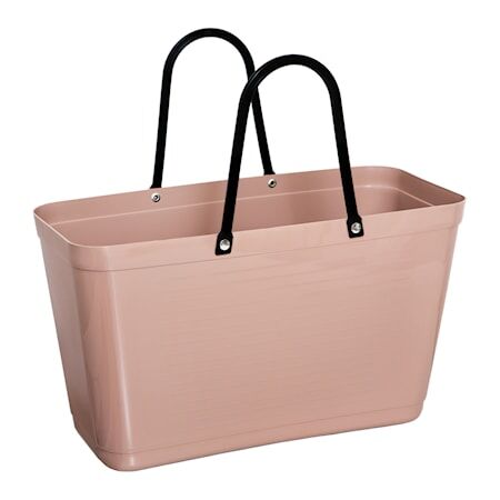 Hinza Veske Stor Green Plastic Nougat Hinza Veske Stor Green Plastic Nougat