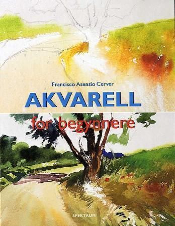 Akvarell for begynnere Innbundet Pent brukt bok