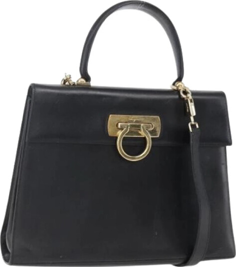 Salvatore Ferragamo Dame Svart