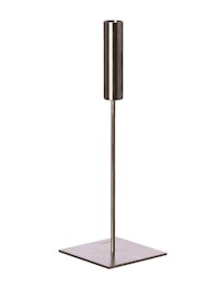 Lysestake i børstet aluminium 30 cm Lysestake i børstet aluminium 30 cm