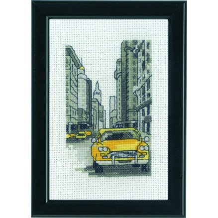 Permin Broderisett New York 10x15cm