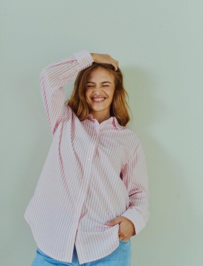 FREE/QUENT Fqjolle Shirt   Pink   L