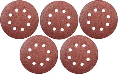Dedra Slipeskive Borrelås Korn 40 125mm 5 Stk