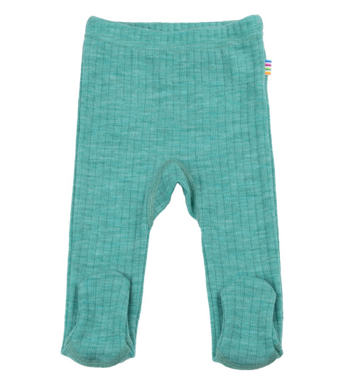 Joha Leggings m. Føtter Ull Grønn 90 Leggings